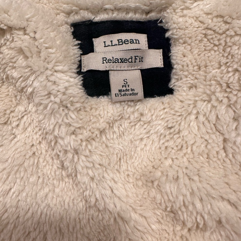 Fleece lined LL Bean button down - image 2